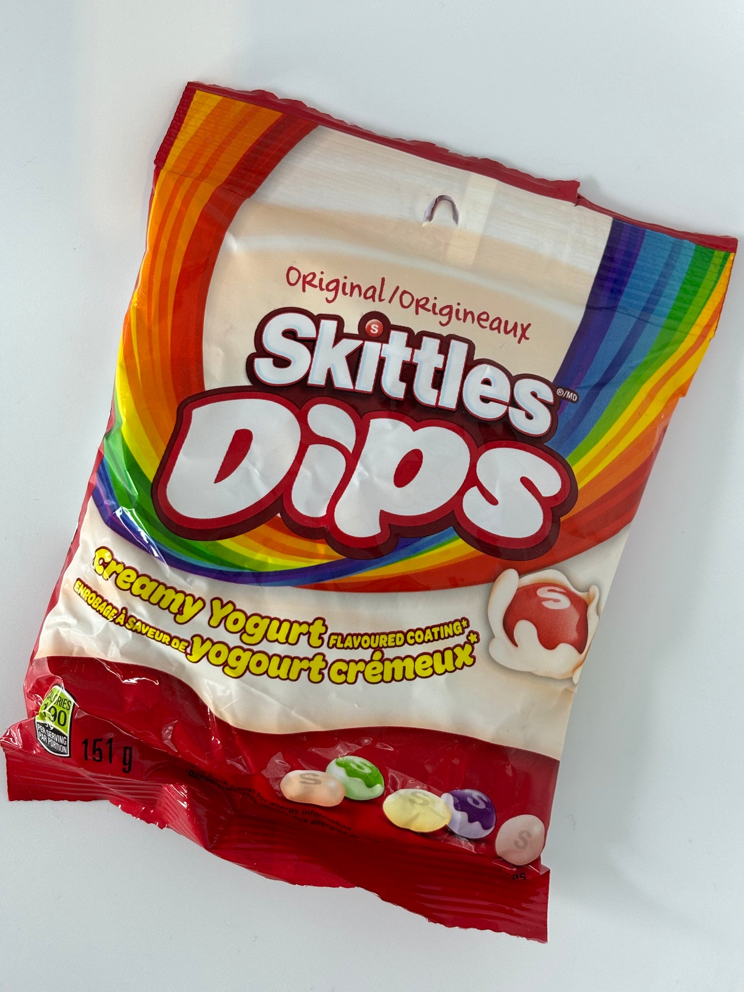 Skittles yogurt Dips