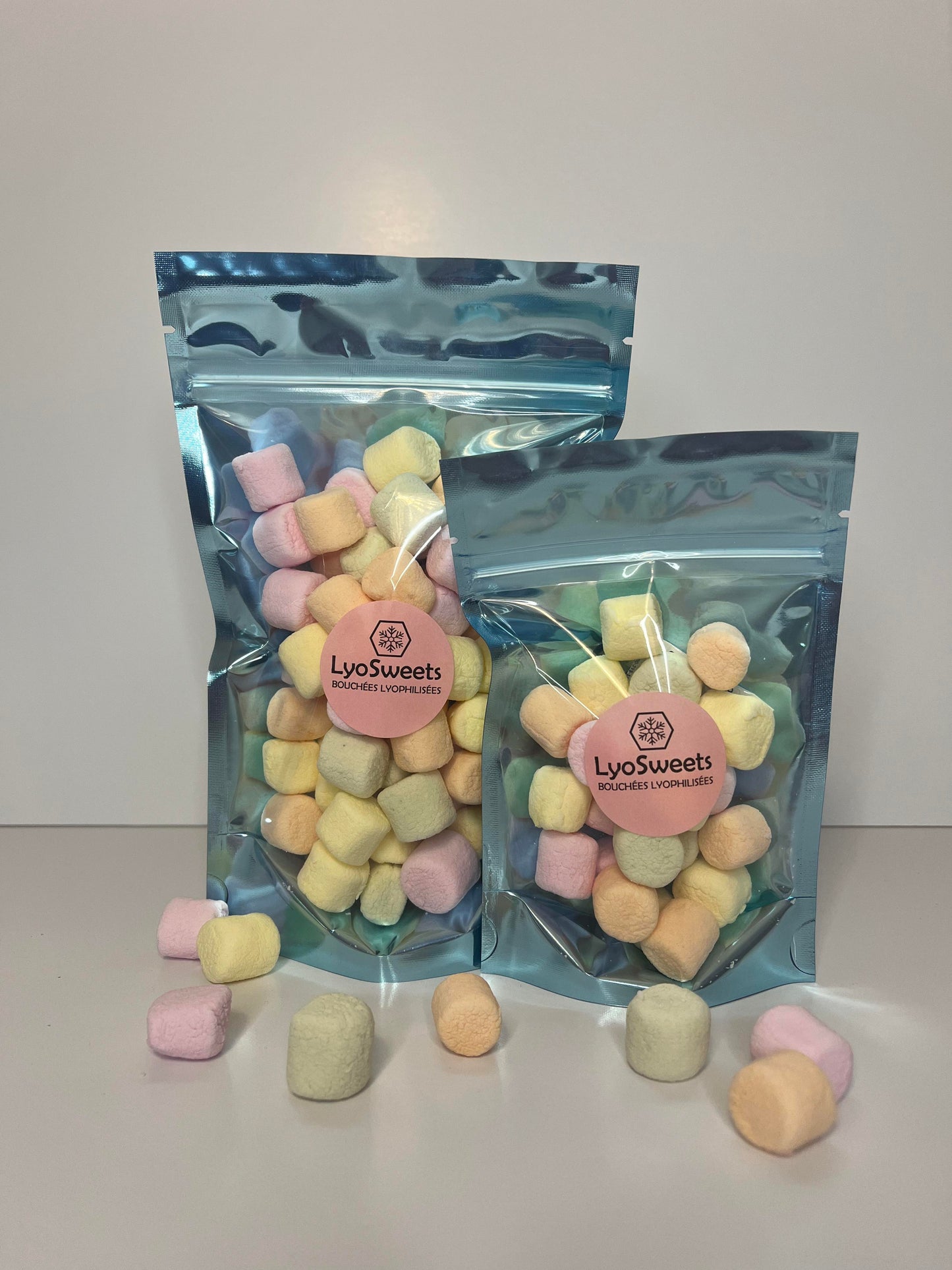 Petites guimauves fruitées