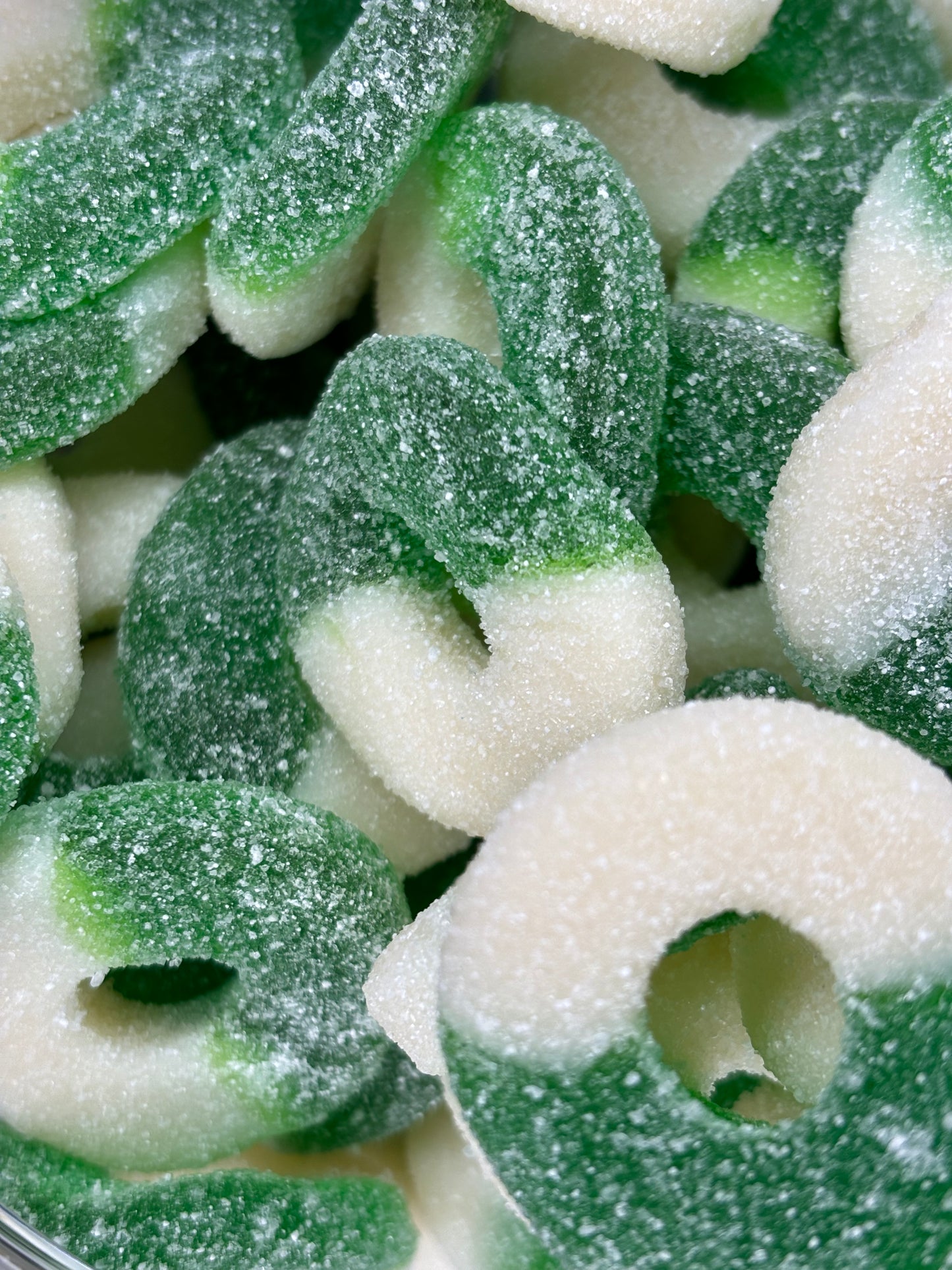 Anneaux Pomme verte