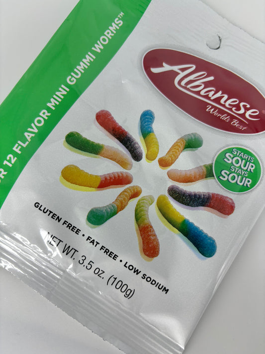 Vers surs 12 saveurs