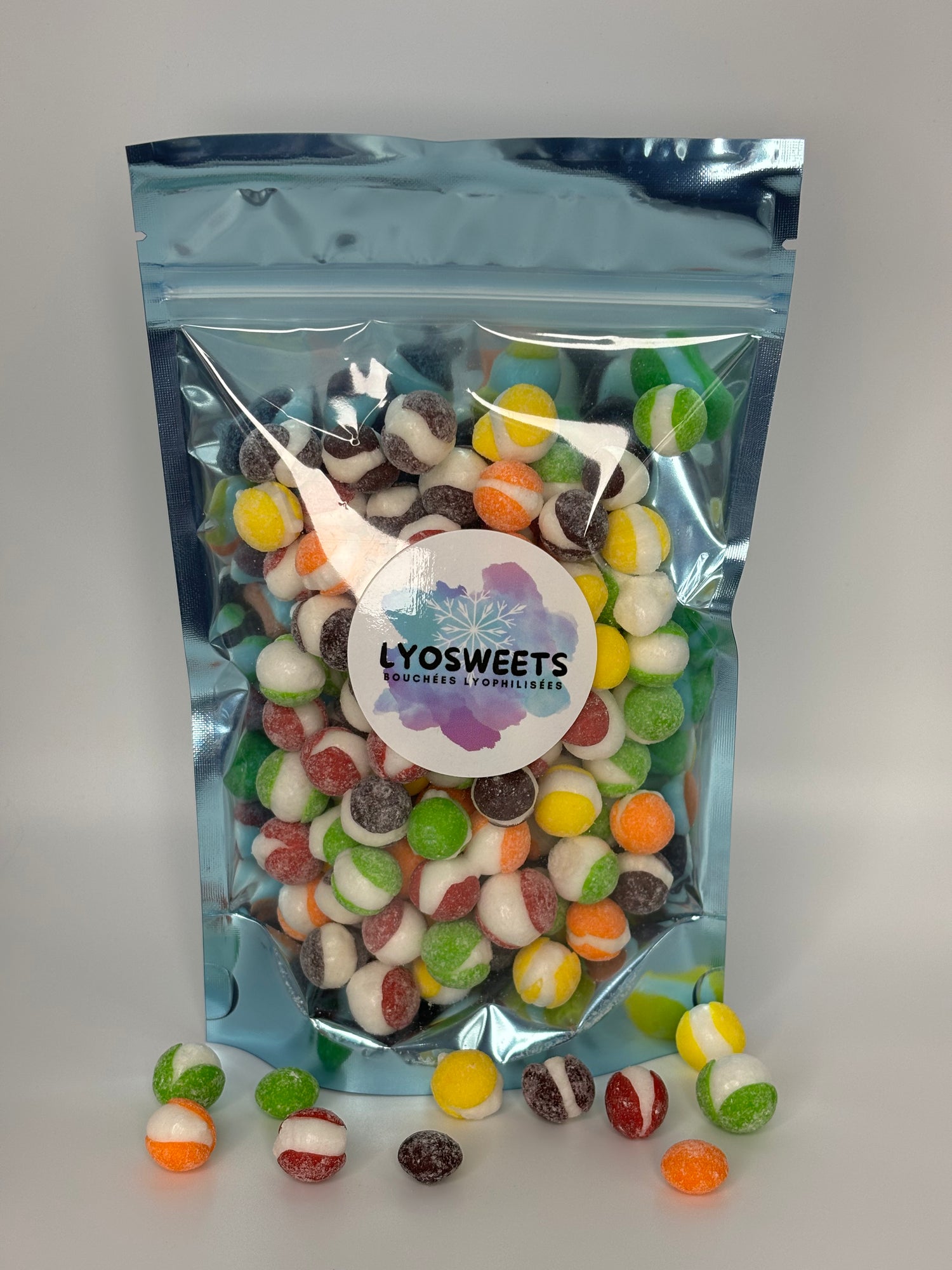 Crunch Punch - Bonbons Lyophilisés Croquants Acidulés Rainbow 100g Crunch Punch - Bonbons Lyophilisés Croquants Acidulés Rainbow 100g